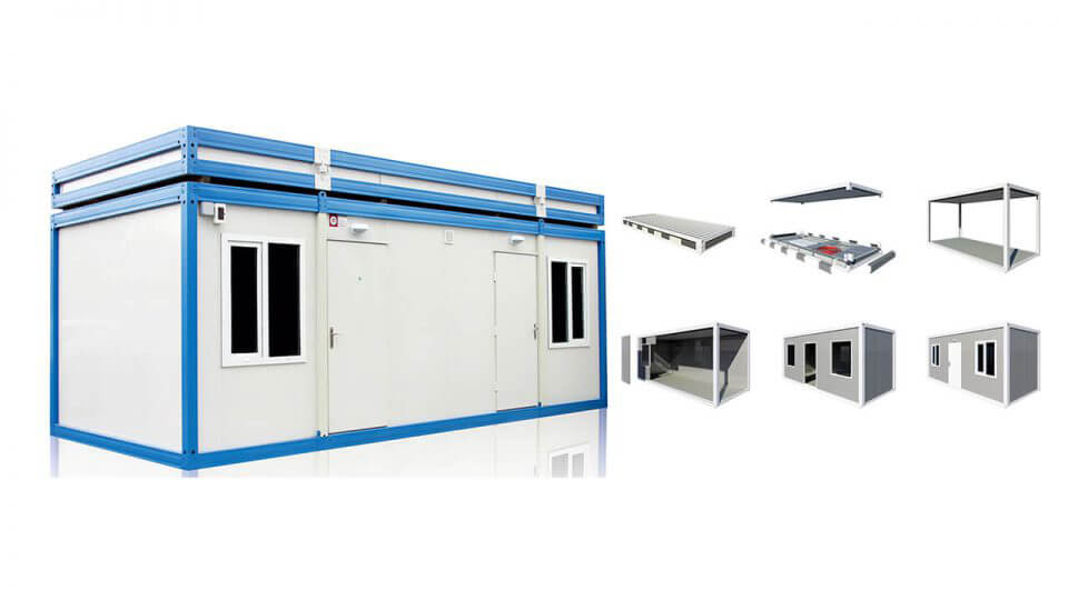 Diisassembled and Monoblock Containers