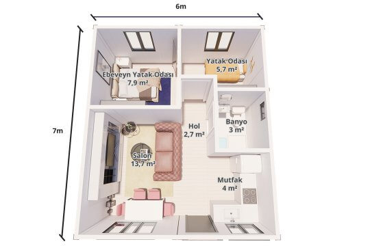 Package House 42 m²