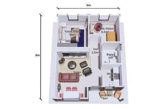 Package House 48 m²